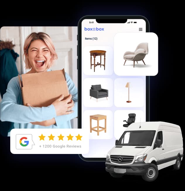 Alquiler de trasteros a domicilio - Servicio de recogida y almacenamiento Box2Box